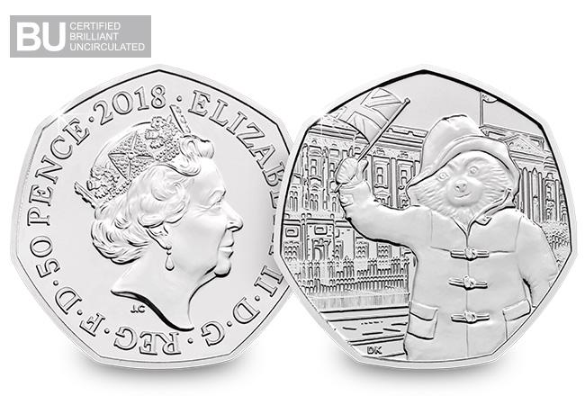 Own the 2018 UK Paddington™ at the Palace CERTIFIED BU 50p