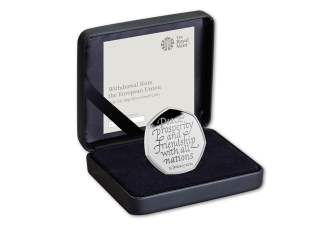 Secure the SOLD OUT official Silver Proof Brexit 50p