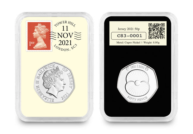 A collector's first — the Royal British Legion 50p DateStamp™