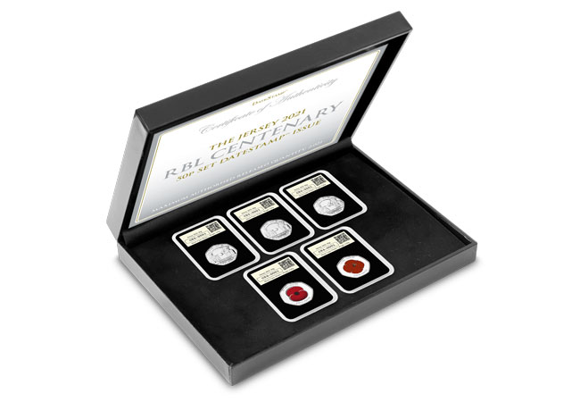 Royal British Legion 50p DateStamp™ Set