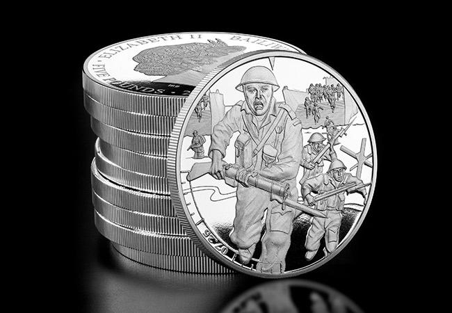 Order the Official D-Day Proof £5 Coin today