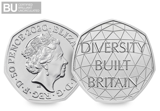 2020 UK Diversity Built Britain CERTIFIED BU 50p