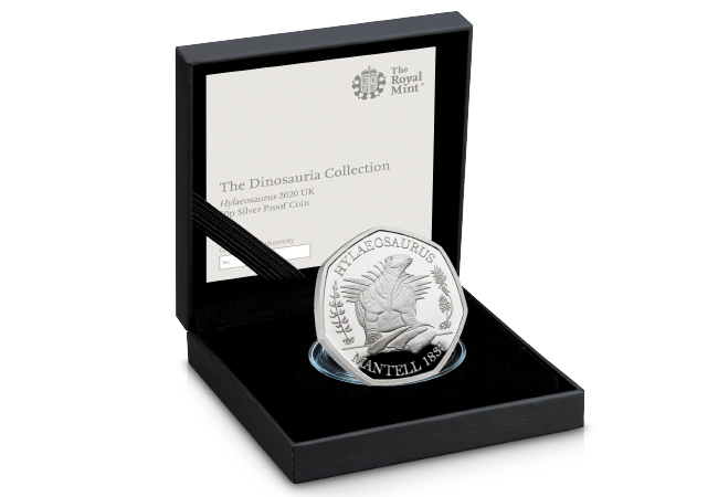 Own the even scarcer Hylaeosaurus Silver Proof 50p