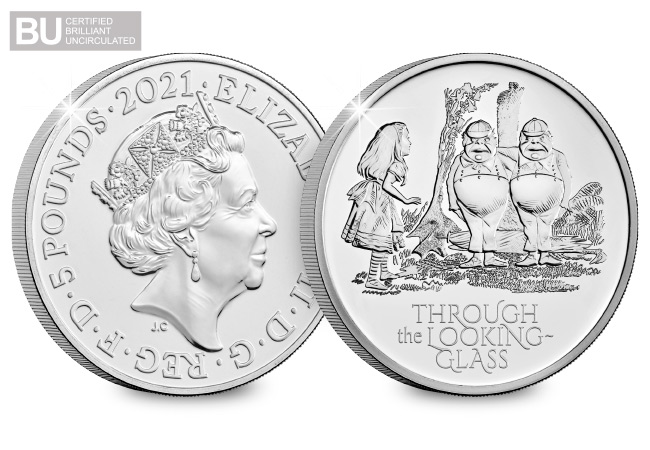 2021 UK Through the Looking-Glass BU £5