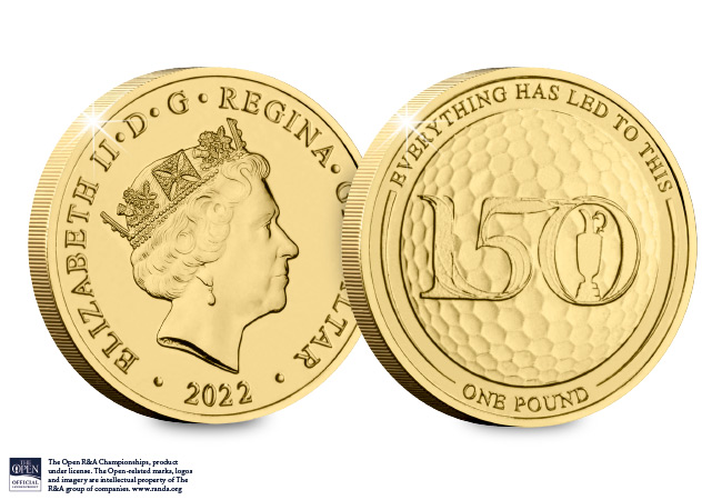 NEW Round Pound coin celebrates The 150th Open Championship