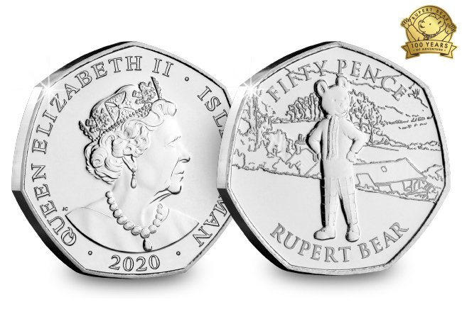 The WORLD'S FIRST Rupert Bear 50p