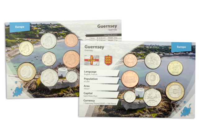 Guernsey Definitive Coin Set