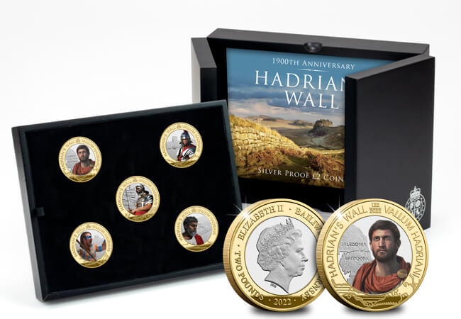 Just 245 Roman Britain Silver Proof £2 Coin Sets Available!