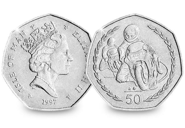 Isle of Man 1997 TT 50p