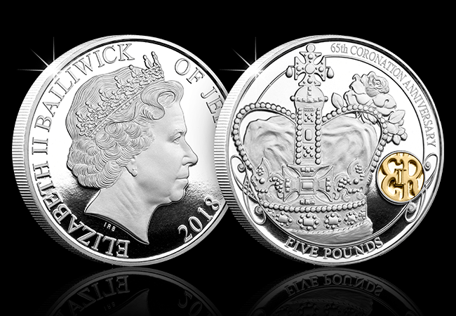 Own the British Isles Queen’s 65th Coronation Anniversary Silver Proof