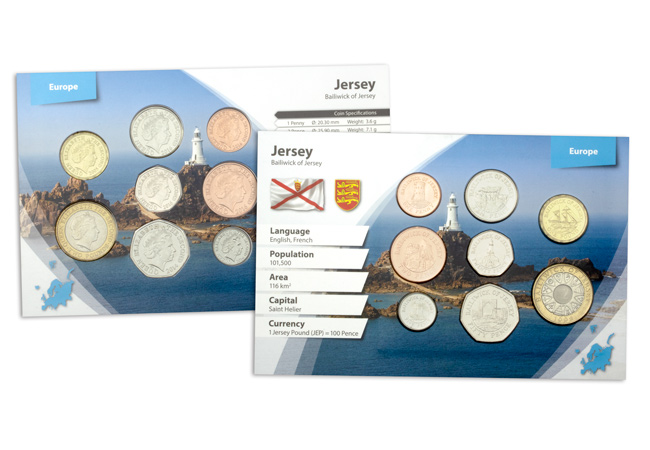 Jersey Definitive Coin Set