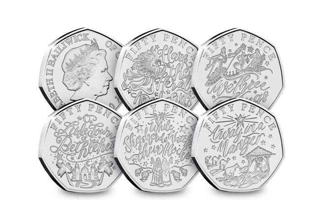 JUST £12.50: Christmas Carol Uncirculated 50p Coins