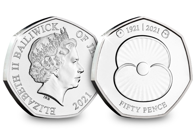 The Royal British Legion Centenary Poppy 50p