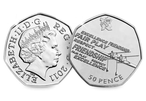 Rowing Olympic 50p