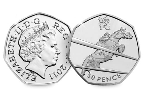 Equestrian Olympic 50p