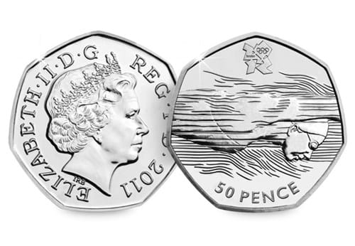 Aquatics Olympic 50p