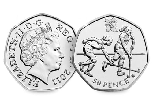 Hockey Olympic 50p