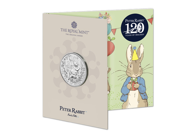 120 years of mischief: The Tale of Peter Rabbit™ UK £5 BU Pack