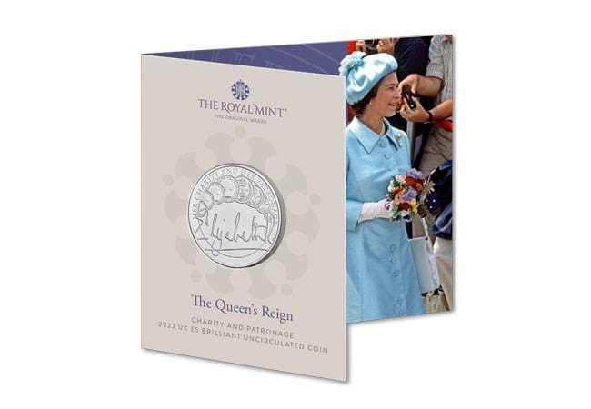 UK 2022 Queen’s Reign £5 BU Pack: Charity