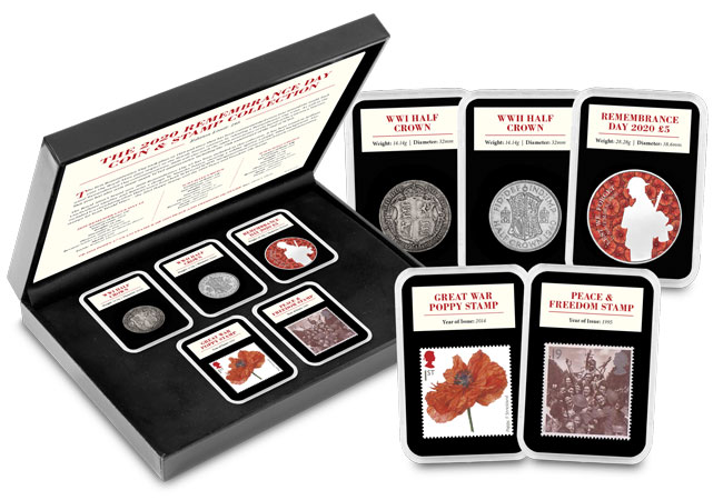 The Remembrance Coin and Stamp Collection – limited to JUST 195