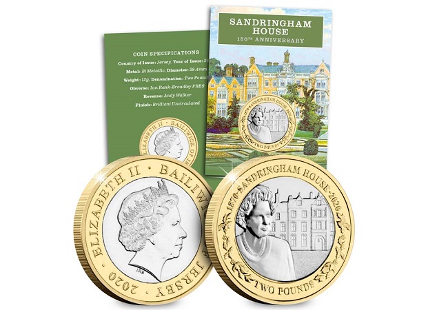 Sandringham House 150th Anniversary £2 Coin