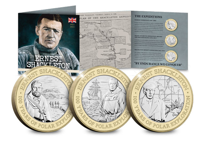 Own the Shackleton BU £2 Coin Set