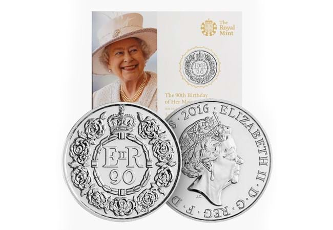 Queen Elizabeth II & Winston Churchill UK Silver Coin Pair