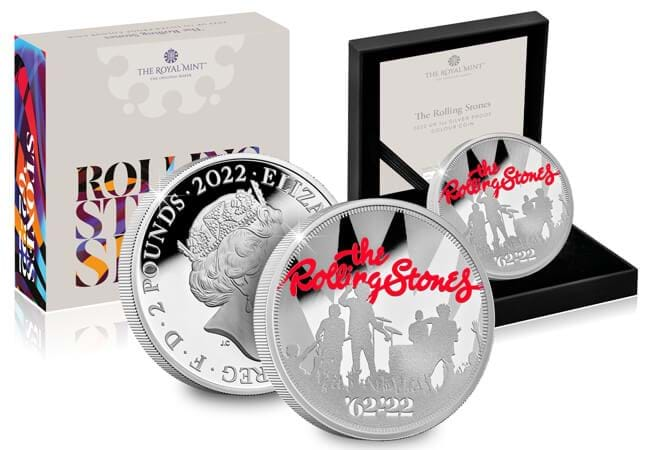 The Rolling Stones 1oz UK Silver Coin