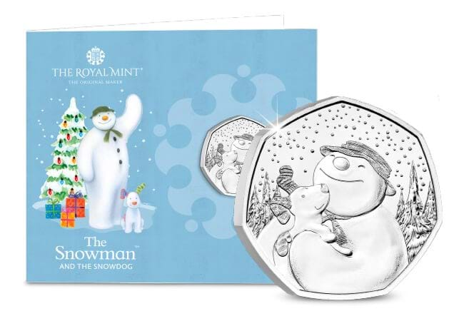 Snowman and the Snowdog UK 50p