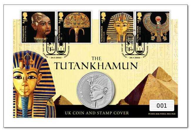 The 100th Anniversary of the Discovery of Tutankhamun's Tomb Coin Cover