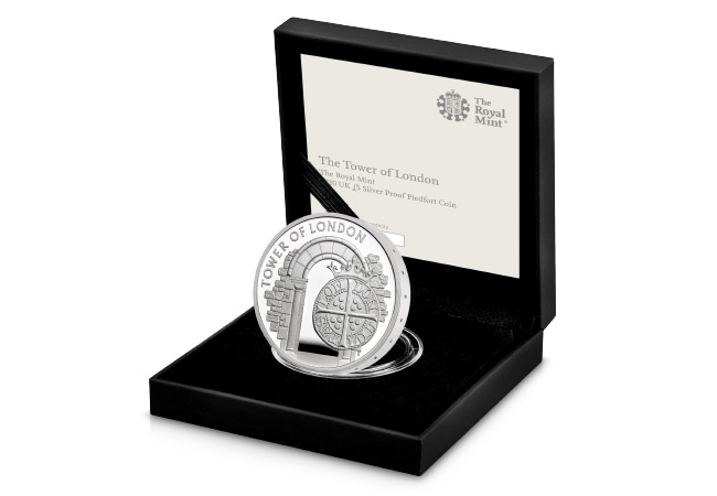 UK Silver Piedfort issued to celebrate The Royal Mint’s history