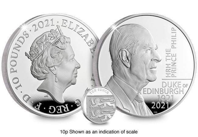 Special 5oz Silver Proof UK coin released in memory of HRH Prince Philip