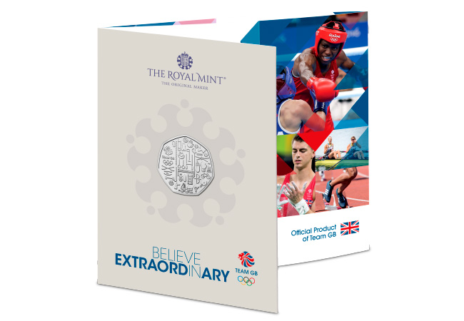 Own the UK 2021 Team GB 50p BU Pack