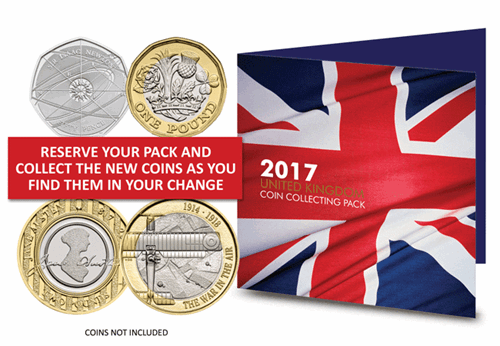 2017 Commemorative Coin Collecting Pack