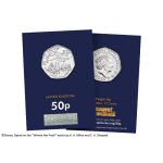 2022 UK Winnie the Pooh and Friends CERTIFIED BU 50p [Change Checker card]