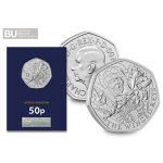 2024 Harry Potter The Winged Keys CERTIFIED BU 50p [Change Checker card]