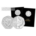 2025 Atlantic Salmon Brilliant Uncirculated 50p [Coin Hunter card]