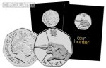Olympic Archery 50p Circulated Coin [Coin Hunter card]