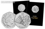 Olympic Badminton 50p Circulated Coin [Coin Hunter card]