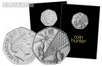 Olympic Volleyball 50p Circulated Coin [Coin Hunter card]
