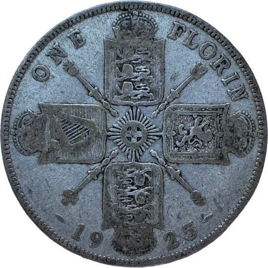 1925 Florin King George V