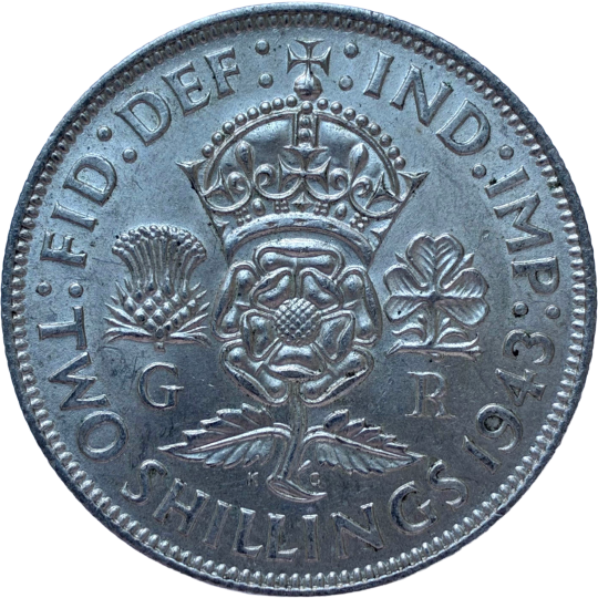 1943 Florin King George VI