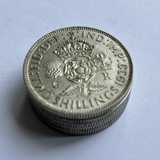 5 Florin Silver 0.5 Coin Roll (Random Dates)
