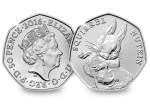 The 2016 Squirrel Nutkin BU 50p Coin