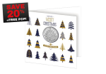 2017 UK Christmas Tree £5 Christmas Card
