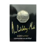 2011 Olympic Cycling Circulated 50p [Coin Hunter card] Limited edition of 11 signed by designer Theo Crutchley-Mack