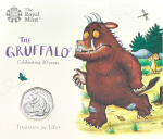 2019 The Gruffalo & The Mouse Brilliant Uncirculated 50p [Royal Mint pack]
