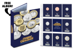 UK's New Coinage Collection with Free Album