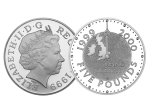 1999 Millennium £5 Coin