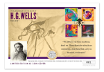 H.G. Wells UK £2 Coin Cover